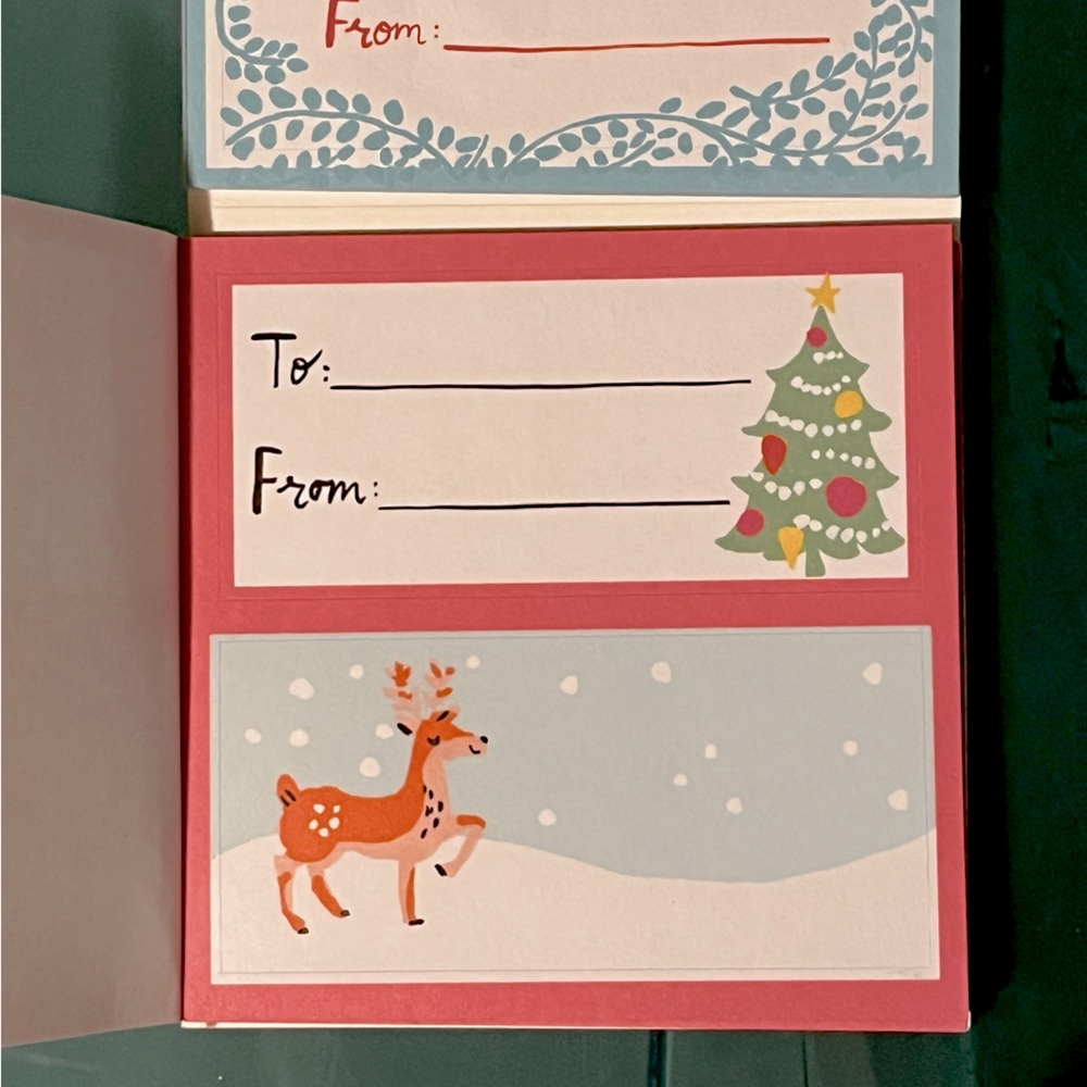 Anthropologie Christmas Gift Labels x 2 - Picture 6 of 11